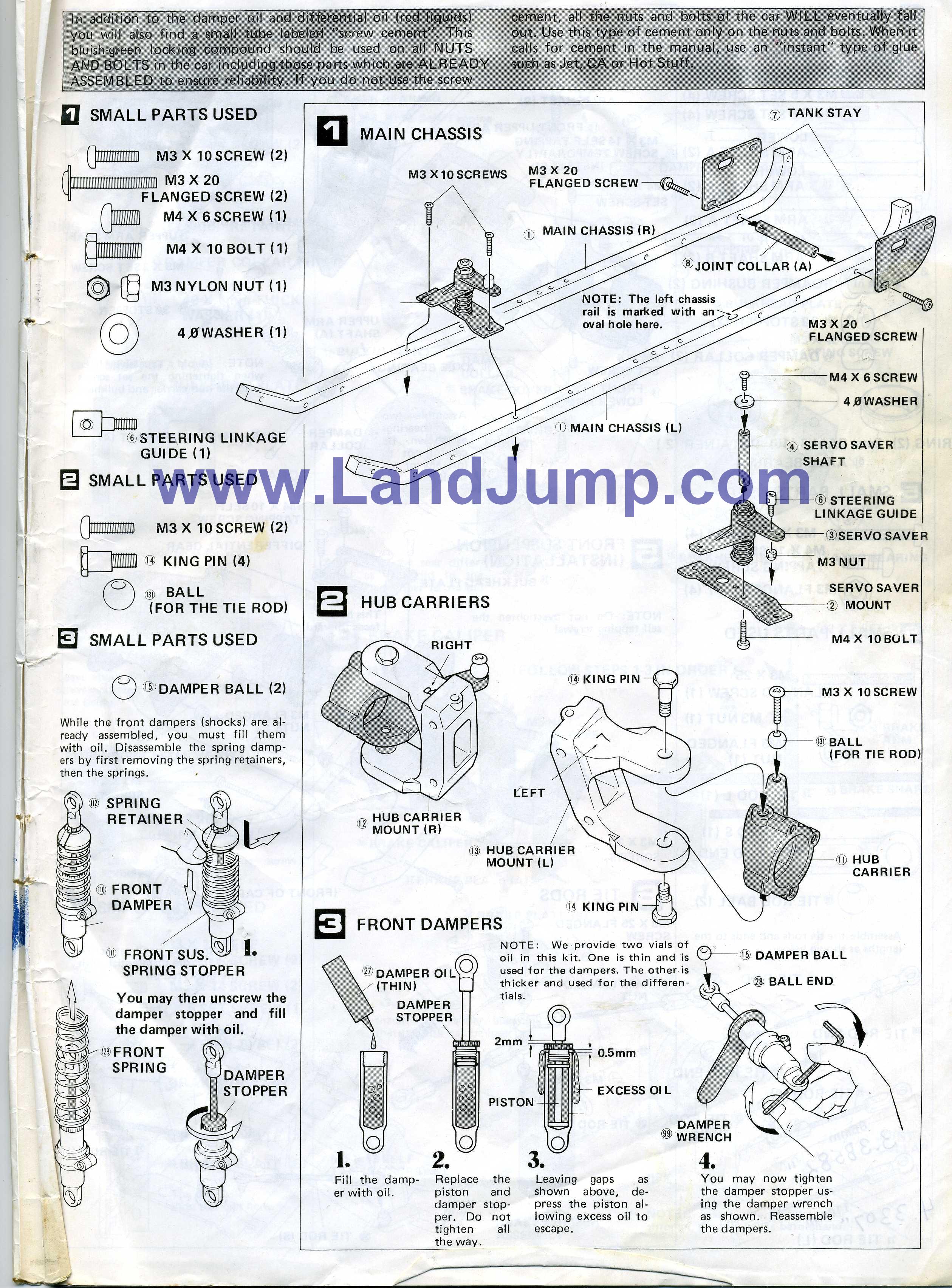 kyosho vanning parts